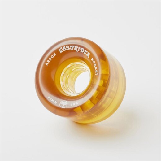 Arbor Easyrider Wheels Bongarts (4er Set) 61mm/78a Amber