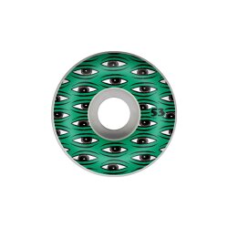 Toy-Machine Wheels All Seeing100A 53mm White/Green