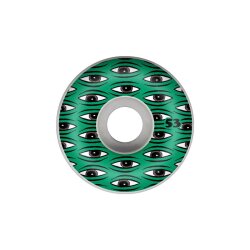 Toy-Machine Wheels All Seeing100A 53mm White/Green