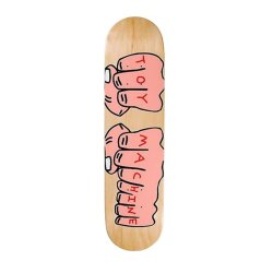 Toy-Machine Skateboarddeck Fists 8.25" Natural