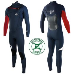 Soöruz Fighter Oysterprene Chestzip 5/4/3 Neoprenanzug Navy