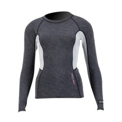 Prolimit Women Neoprene Top Oxygen Black Grey