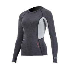 Prolimit Women Neoprene Top Oxygen Black Grey