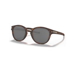 Oakley Latch Sonnenbrille Matte Brown Tortoise / Prizm Black