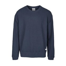 Cleptomanicx Crewneck Flamer Dark Navy