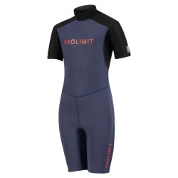 Prolimit Fusion Grommet Shorty 2/2 Neoprenanzug Blue Red...