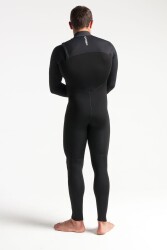 C-Skins Session 3/2 Frontzip Neoprenanzug Black LT