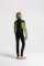 C-Skins ELEMENT Junior Steamer 3/2 Neoprenanzug Black / Lime