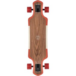 Globe Geminon 35" Longboard Komplettboard Walnut Cockatoo