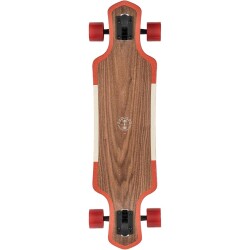 Globe Geminon 35" Longboard Komplettboard Walnut Cockatoo