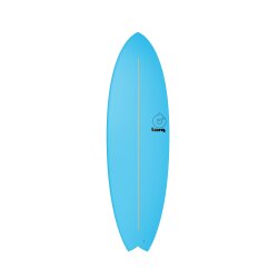 Surfboard TORQ Softboard 5.11 Mod Fish Blau