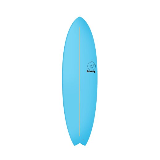 Surfboard TORQ Softboard 6.6 Mod Fish Blau