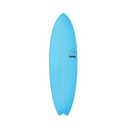 Surfboard TORQ Softboard 6.6 Mod Fish Blau