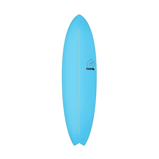 Surfboard TORQ Softboard 6.10 MOD Fish Blau