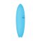 Surfboard TORQ Softboard 6.10 Mod Fish Blau