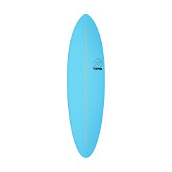 Surfboard TORQ Softboard 6.8 MOD Fun Blau