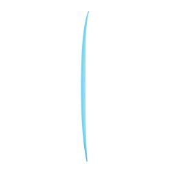 Surfboard TORQ Softboard 9.0 Longboard Blau