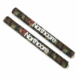 Northcore Wide Roof Bar Pads Dachträgerpolsterung Camo