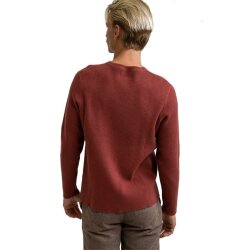 Rhythm. Mesh Knit Sweater Mineral Red