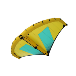 Vayu VVIng Ldt. Freewave Wingsurf Wing 4.4m Yellow Cyan