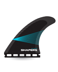 Shapers Fins Medium AirLite SPF Tri-Fin Set Black/Blue