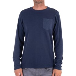 Hurley Felton Thermal Pullover Blue