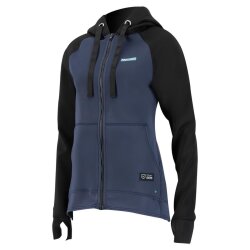 Prolimit SUP Pure Girl Hoody Zipper Jacket Neoprenmantel Slate Black