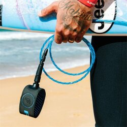 FCS Surfboard Leash Freedom Helix All Round 60" Purple