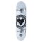 Heart Supply Logo Skateboard 8" Badge White