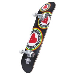 Heart Supply Logo Skateboard 8" Orbit Black