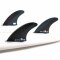 FCS 2 Carver Athlete Series MF Neo Carbon Tri Fin Set (L)