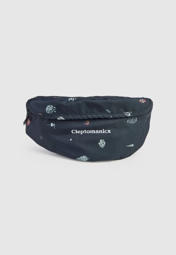 Cleptomanicx Gürteltasche Mega Pattern Black