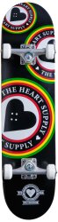 Heart Supply Logo Skateboard 7.75" Orbit Black