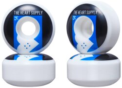 Heart Supply Even Skateboard Rollen 99A 54mm Blau