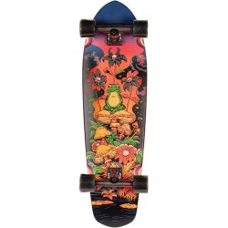 Globe Big Blazer 32" Longboard Komplettboard Red Toadstool