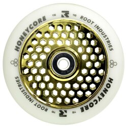 Root Honeycore 110mm Rollen Weiß/Gold