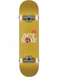 Globe G1 Act Now 8.0 Complete Skateboard Mustard