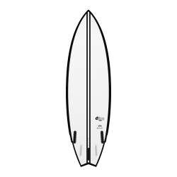 Surfboard TORQ TEC Go-Kart 6.0 Rail Schwarz