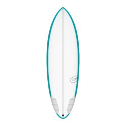 Surfboard TORQ TEC Multiplier 6.8 Rail Türkis