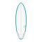 Surfboard TORQ TEC Multiplier 6.8 Rail Türkis