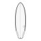 Surfboard TORQ TEC PG-R 6.4 Rail Grau