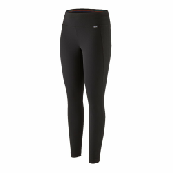 Patagonia Ws Capilene Baselayer Thermal Weight Bottoms Black L