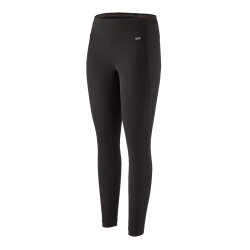 Patagonia Ws Capilene Baselayer Midweight Bottoms Black M