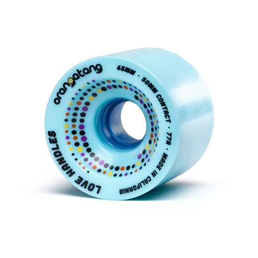 Orangatang Love Handles (4er Set) 65mm/77a Blue