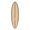 Surfboard TORQ ACT Prepreg BigBoy23 6.10 bamboo
