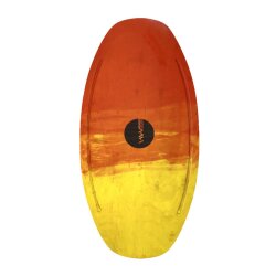 HW-Shapes Freestyle Skimboard V2 95 Epoxyart Yellow Red