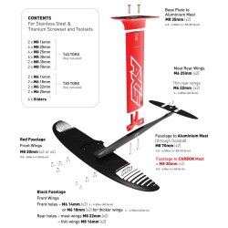 Axis Foil Konfigurator für Wing-, Prone- und...