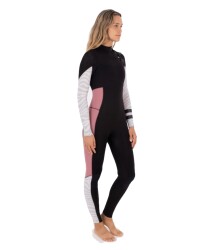 Hurley Women Advantage Plus 5/3mm Fullsuit Frontzip Black/Rose S (6)