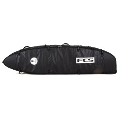FCS BoardbagTravel 3 Wheelie Fun Board Black/Grey 7.0