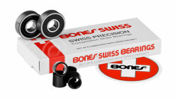 Bones SWISS 7 Balls Longboard Bearings (Satz)